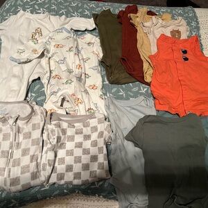 Assorted Baby Onesies and Sleepers